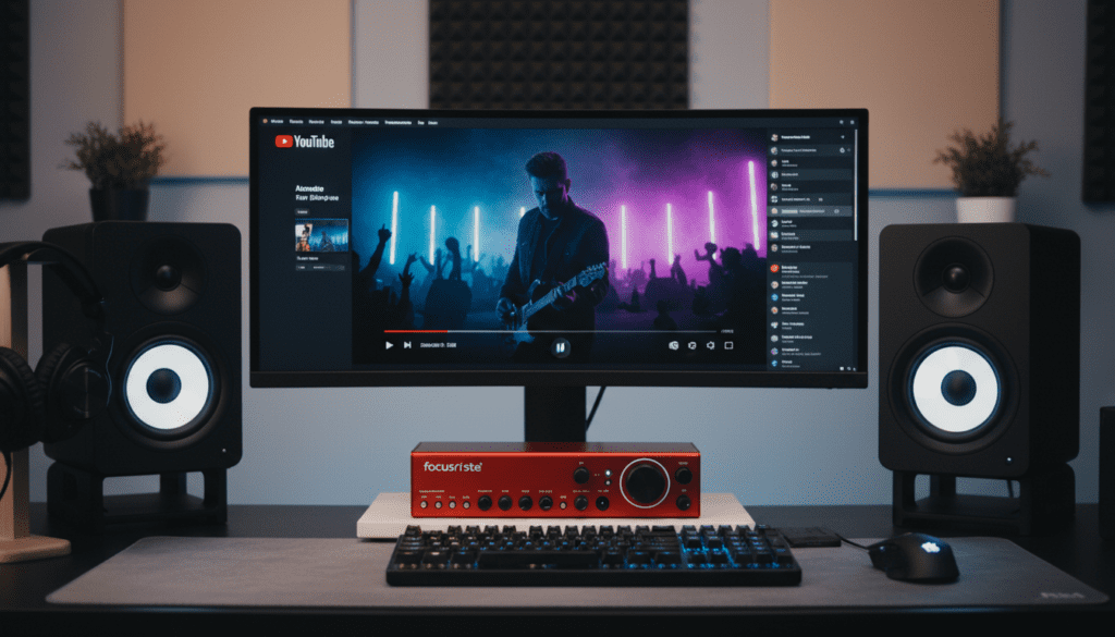 How to Play YouTube Through Audio Interface Speakers (Easy Guide)