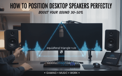 How to Position Desktop Speakers Perfectly