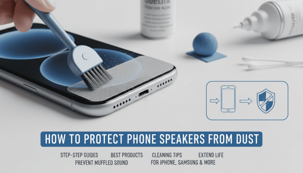 How to Protect Phone Speakers from Dust