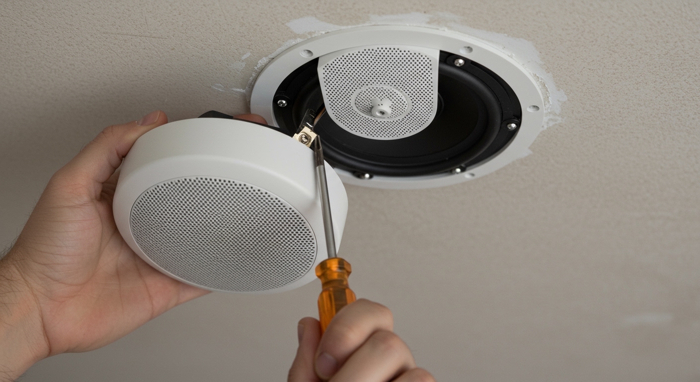 How to Remove Ceiling Mounted Speakers: A Step-by-Step Guide