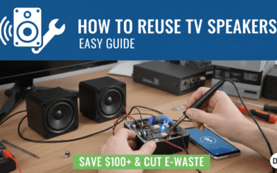 How to Reuse TV Speakers: Easy Guide