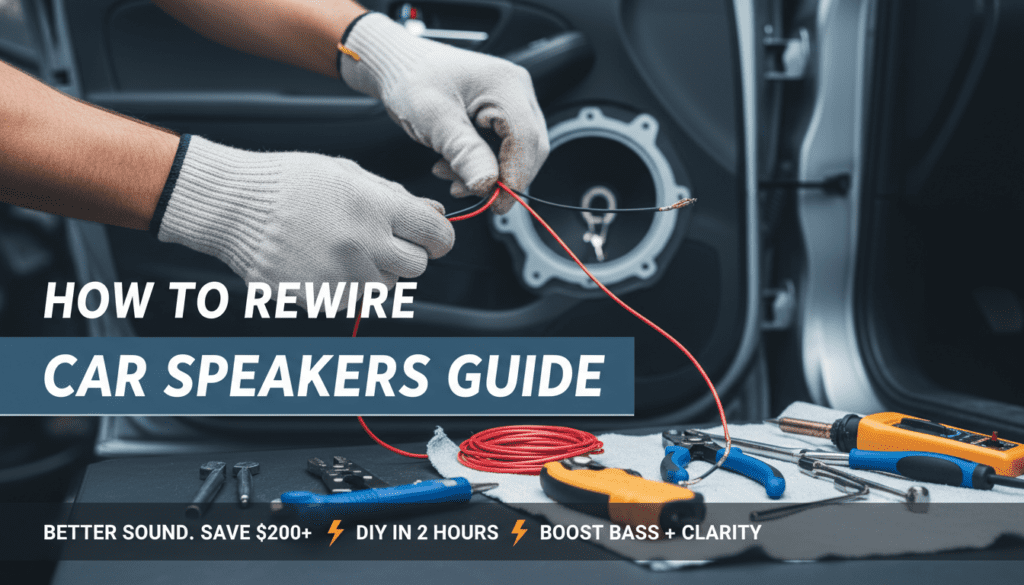 How to Rewire Car Speakers Guide
