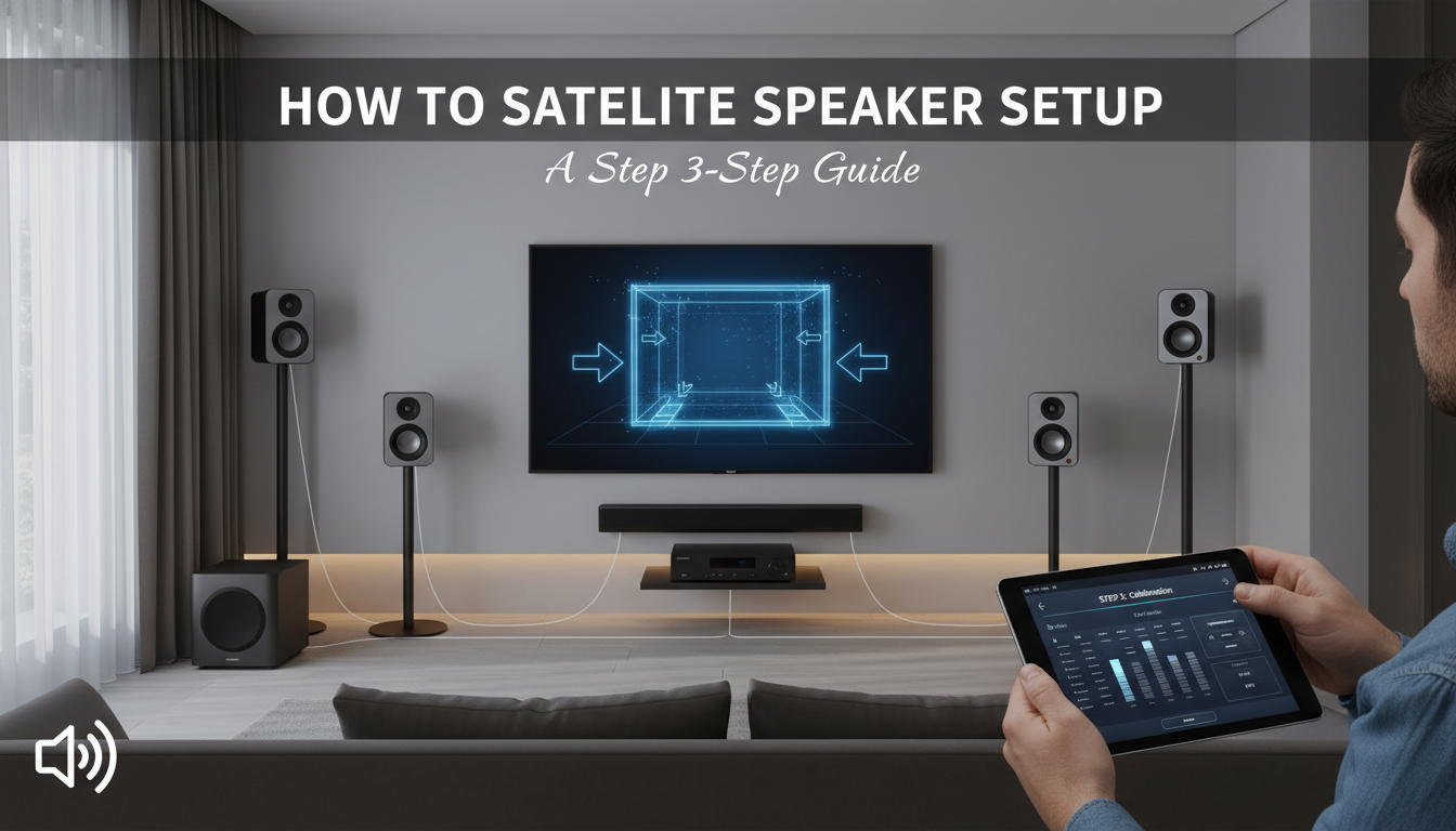 How to Satellite Speaker Setup: A Step-by-Step Guide