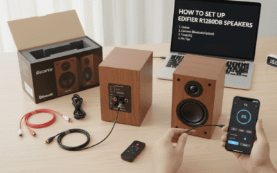 How to Set Up Edifier R1280DB Speakers