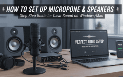 How to Set Up Microphone and Speakers