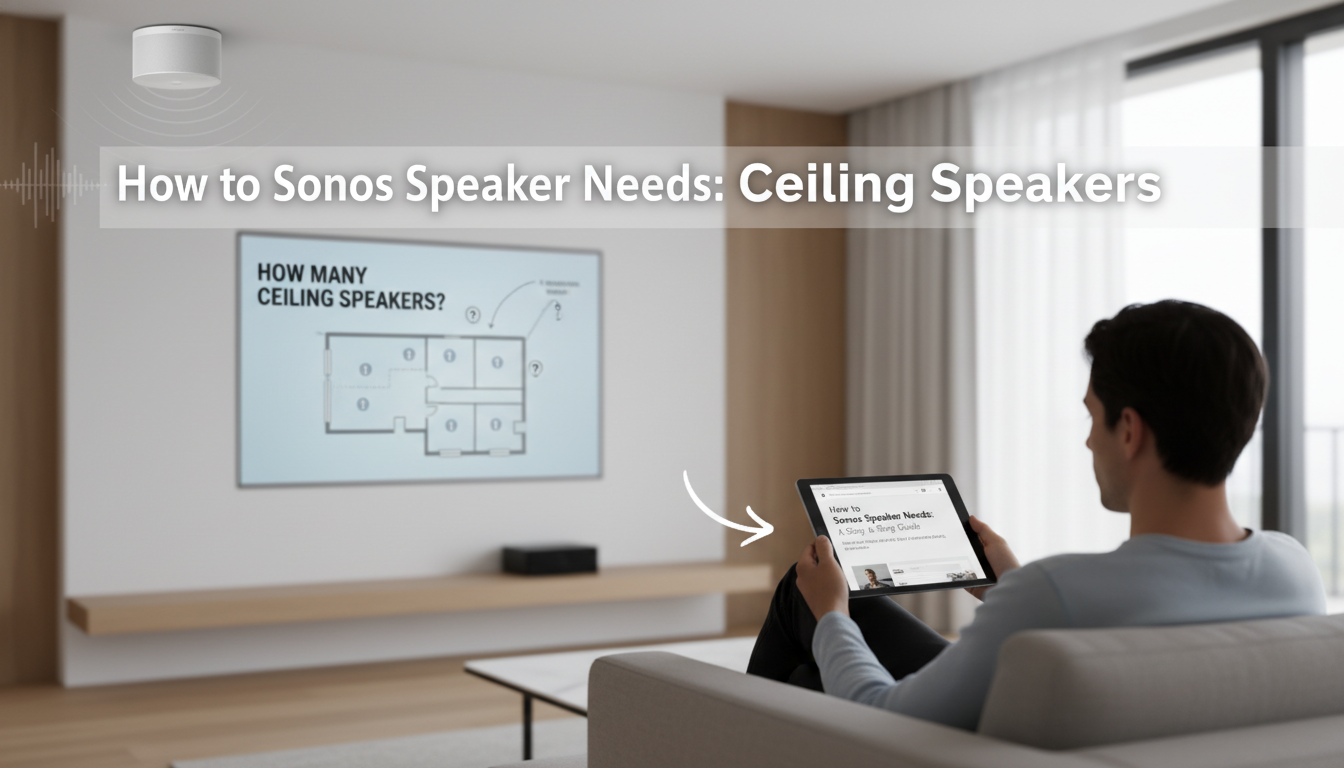 How to Sonos Speaker Needs: A Step-by-Step Guide