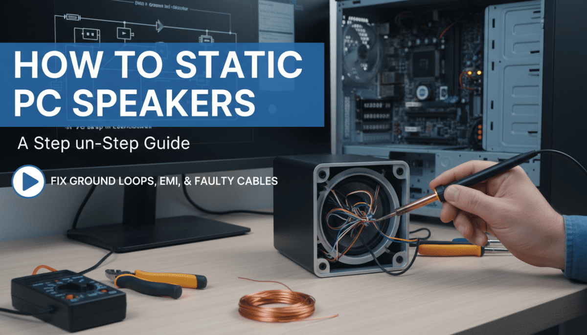 How to Static PC Speakers: A Step-by-Step Guide How to Static PC Speakers: A Step-by-Step Guide