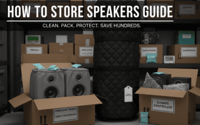 How to Store Speakers Guide