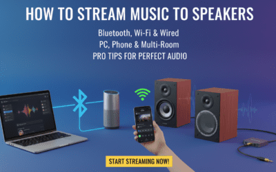 How to Stream Music to Speakers
