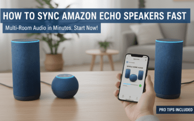 How to Sync Amazon Echo Speakers Fast