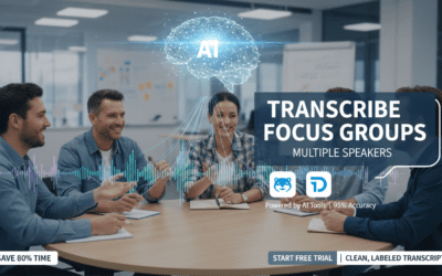 How to Transcribe Focus Groups with Multiple Speakers