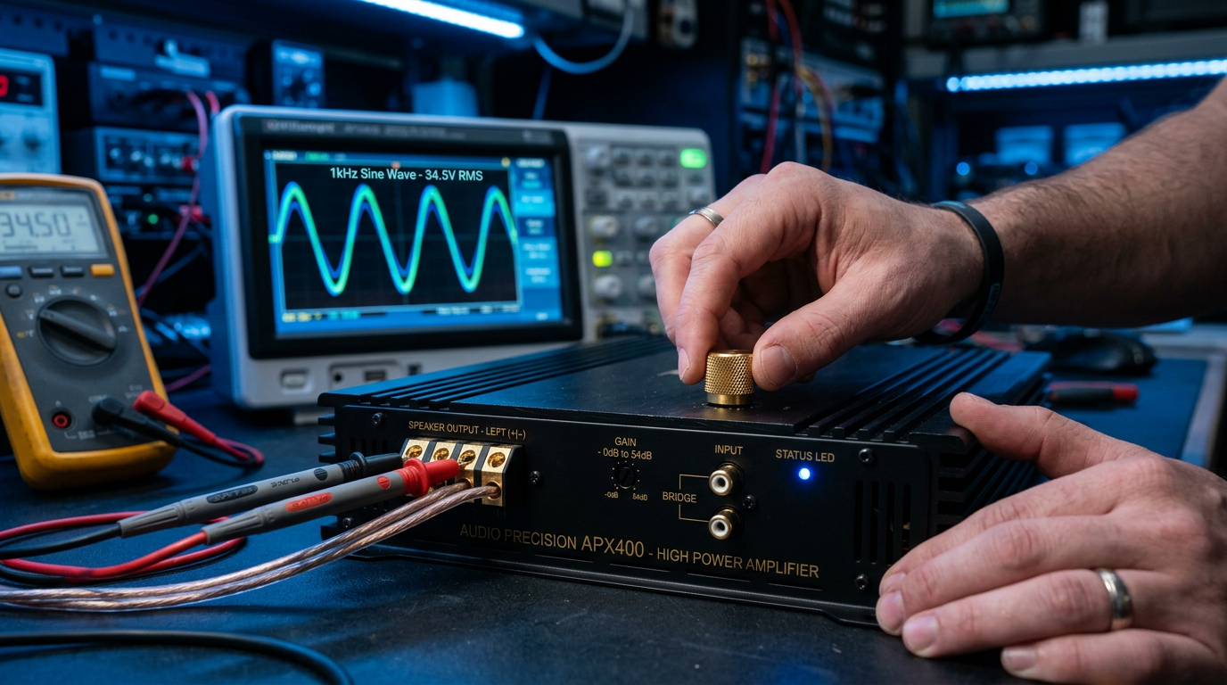 How to Tune Amplifier for Speakers