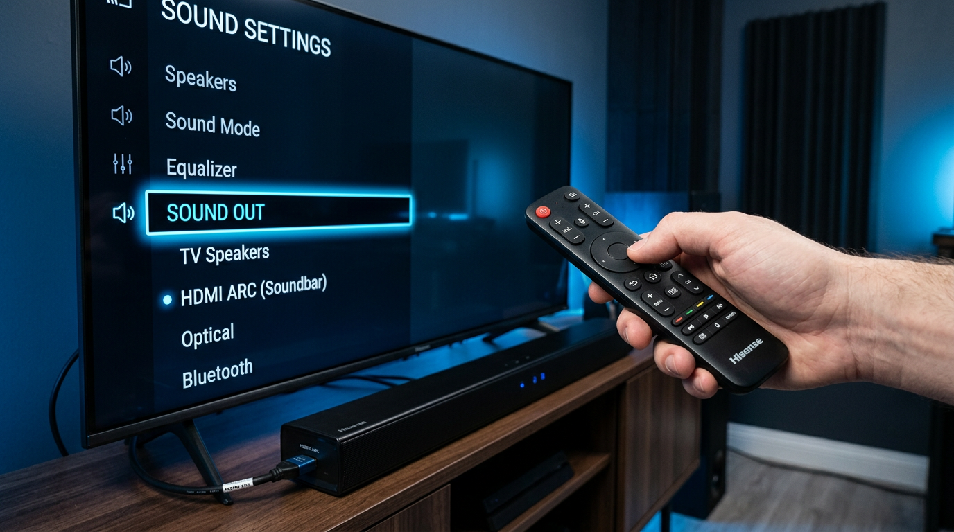 How to Turn Off Internal Speakers on Hisense TV