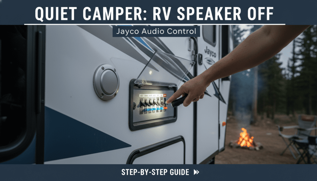How to Turn Off Outside Speakers on Camper