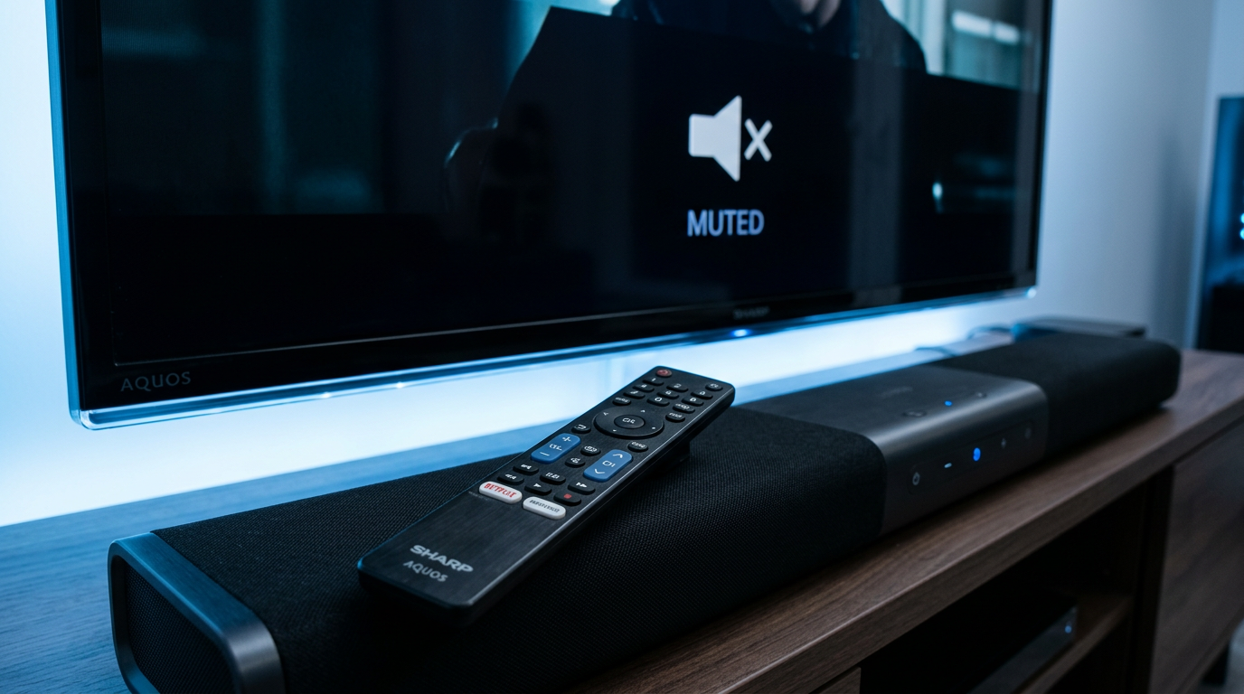 How to Turn Off Sharp TV Speakers Fast