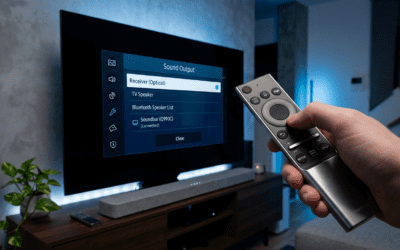 How to Turn Off TV Speakers on Samsung TV