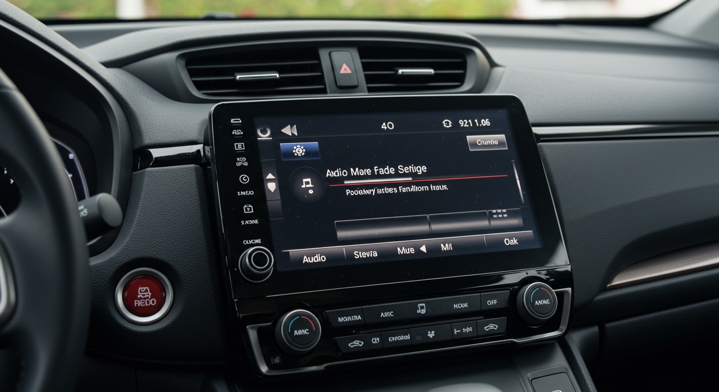 How to Turn On Back Speakers in Honda CRV & Odyssey