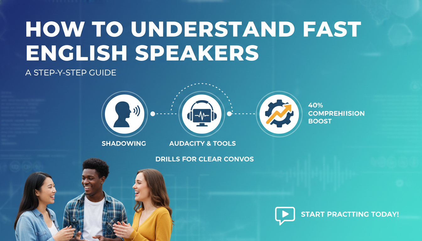 How to Understand Fast English Speakers