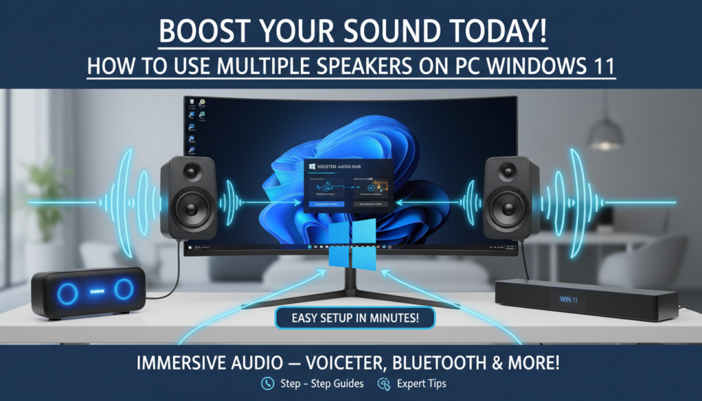 How to Use Multiple Speakers on PC Windows 11 How to Use Multiple Speakers on PC Windows 11
