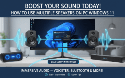 How to Use Multiple Speakers on PC Windows 11