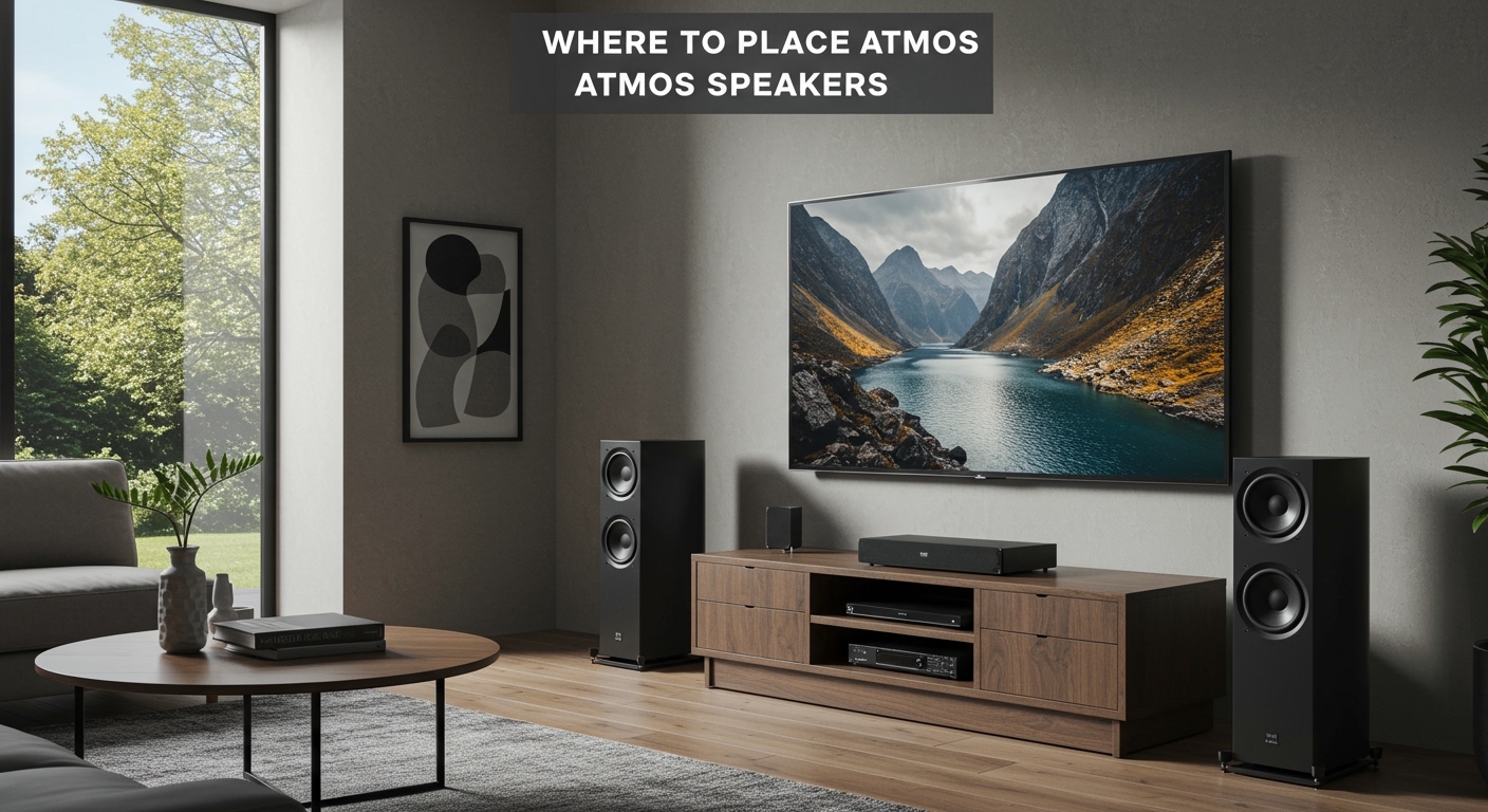 How to where to place atmos speakers: A Step-by-Step Guide