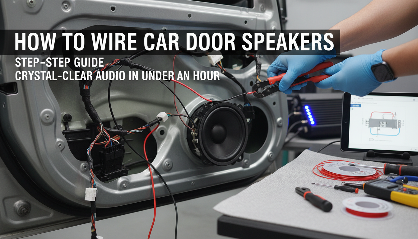 How to Wire Car Door Speakers Guide