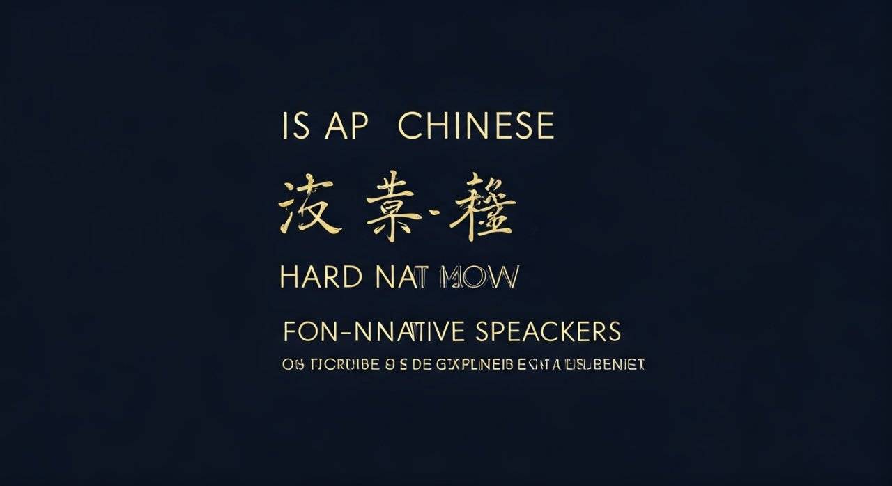 Is AP Chinese Hard for Non-Native Speakers? Expert Guide