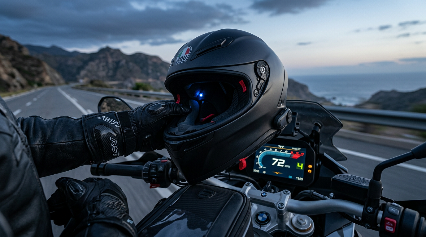 Is It Illegal: Speakers in Motorcycle Helmet?