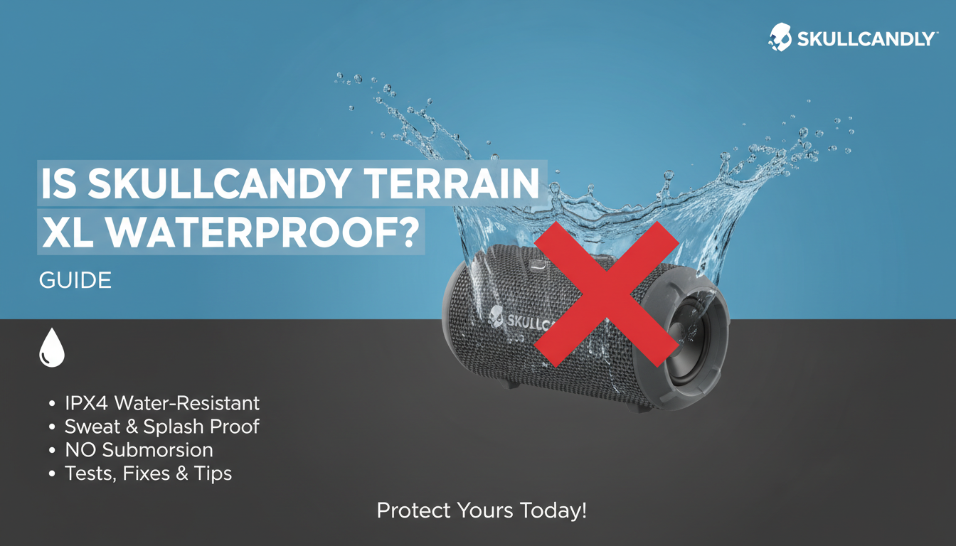 Is Skullcandy Terrain XL Waterproof? Guide
