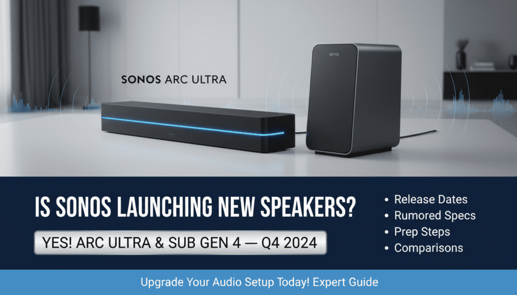 Is Sonos Coming Out New Speakers?