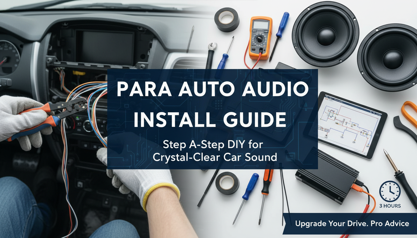 Para Auto Audio Install Guide