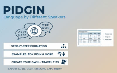 Pidgin: Language by Different Speakers
