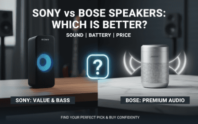 Sony vs Bose Speakers: Which is Better?