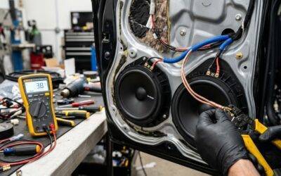 Tandem Wiring Two Speakers: Front Channel Guide (Safety)