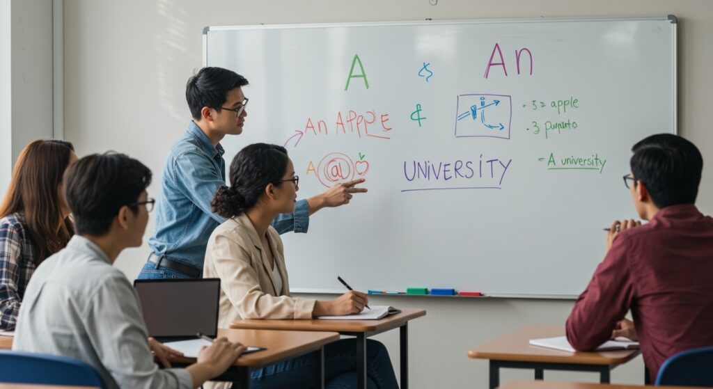 Teaching A and An: English Lesson to Non English Speakers