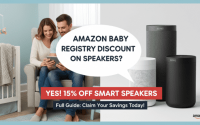 Use Amazon Baby Registry Discount on Speakers (Full Guide)