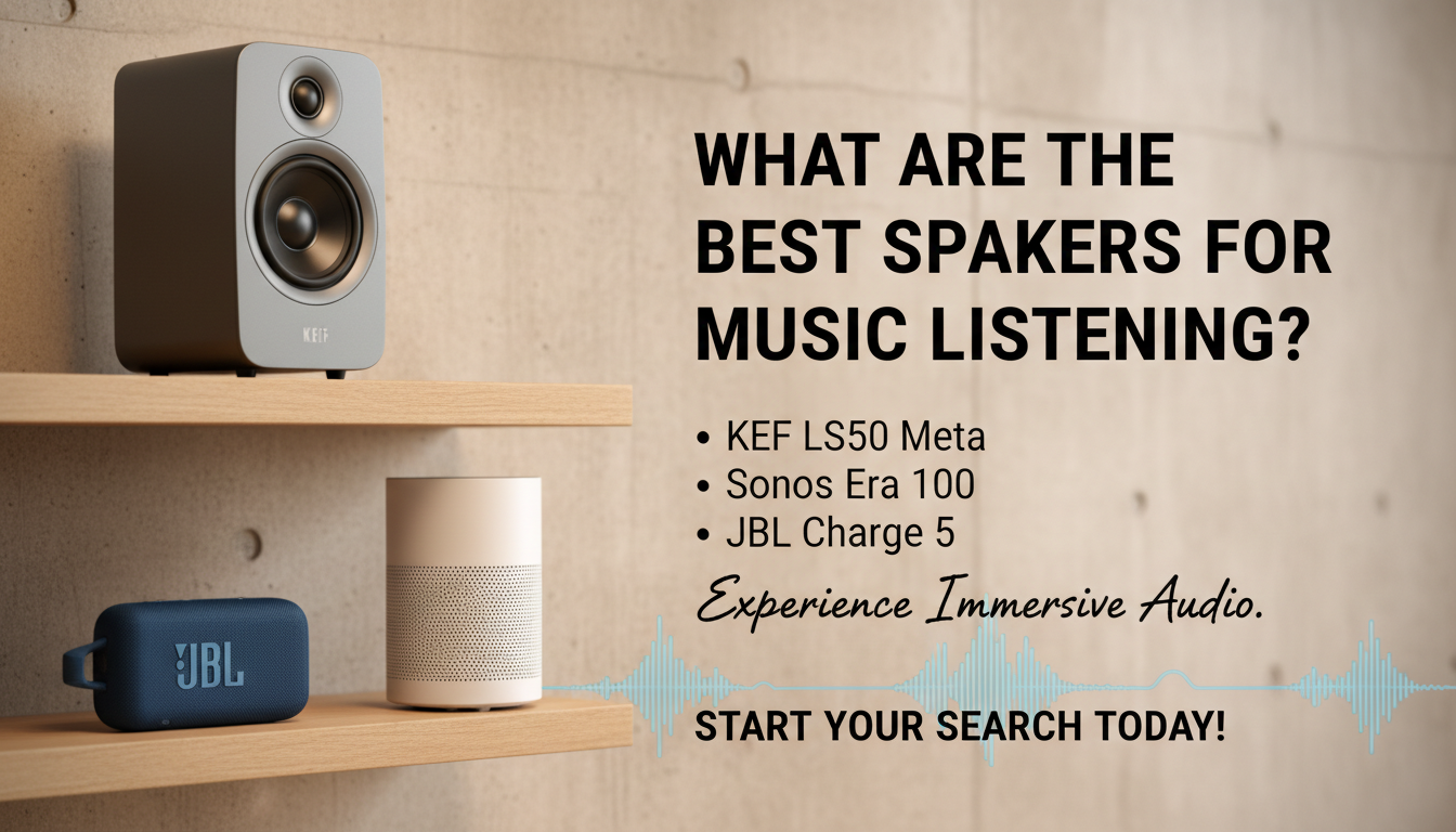What Are Best Speakers for Music Listening?