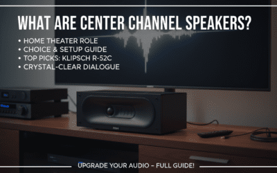 What Are Center Channel Speakers?
