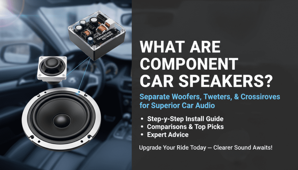 What Are Component Car Speakers?