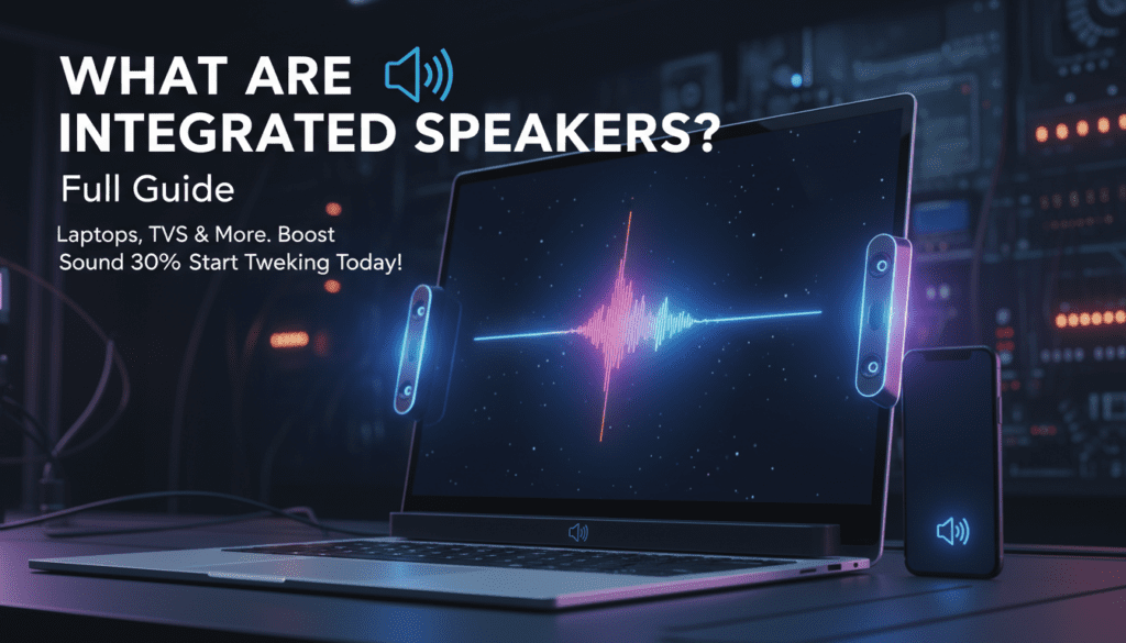 What Are Integrated Speakers? Full Guide