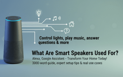 What Are Smart Speakers Used For?
