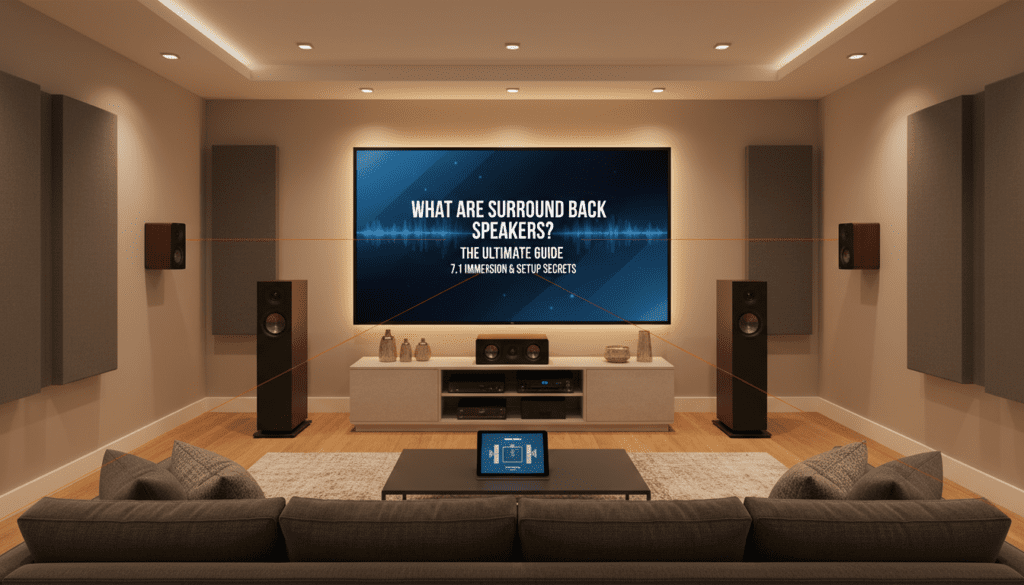 What Are Surround Back Speakers? Guide