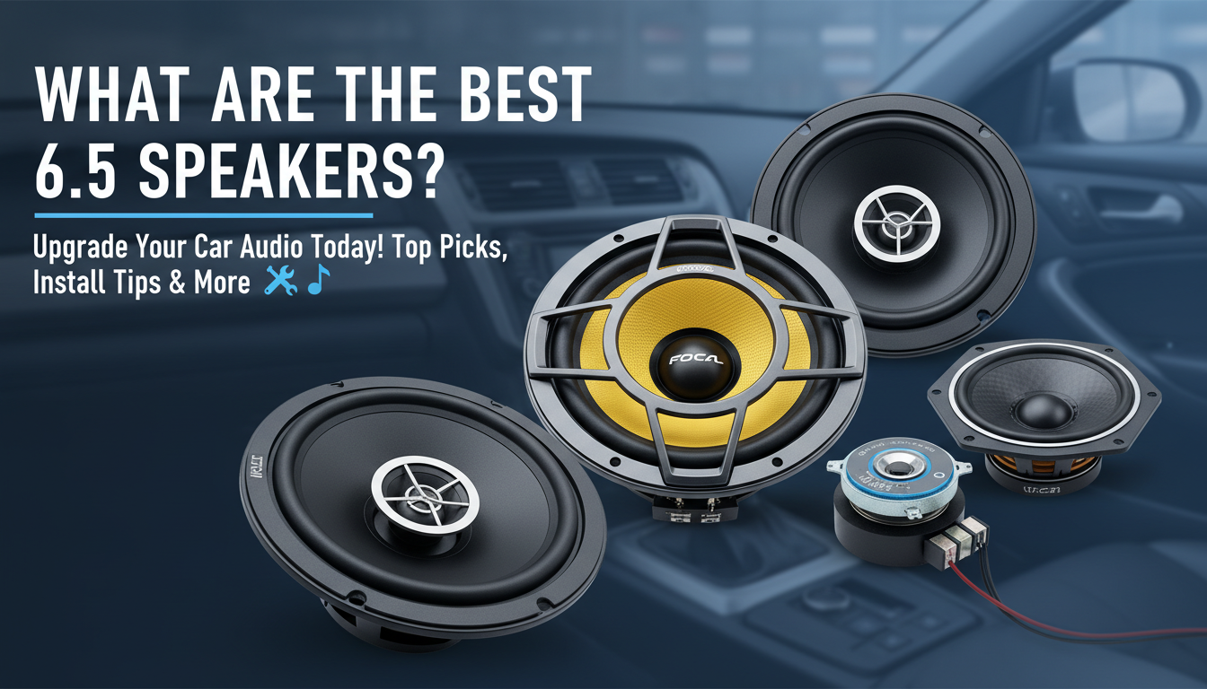 What Are the Best 6.5 Speakers?