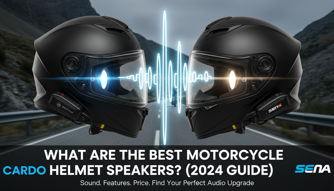 What Are the Best Motorcycle Helmet Speakers? (2024 Guide)