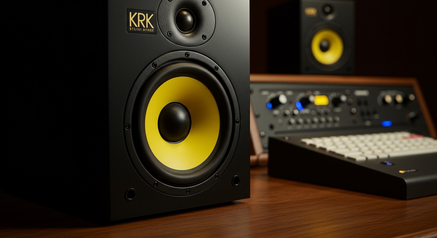 What are the Black and Yellow Speakers? (KRK Rokit Guide)