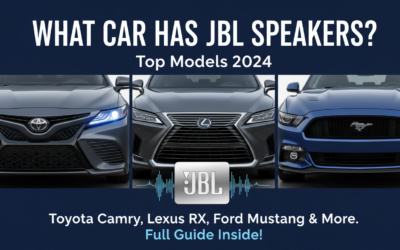 What Car Has JBL Speakers? Top Models 2024