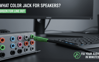 What Color Jack for Speakers?