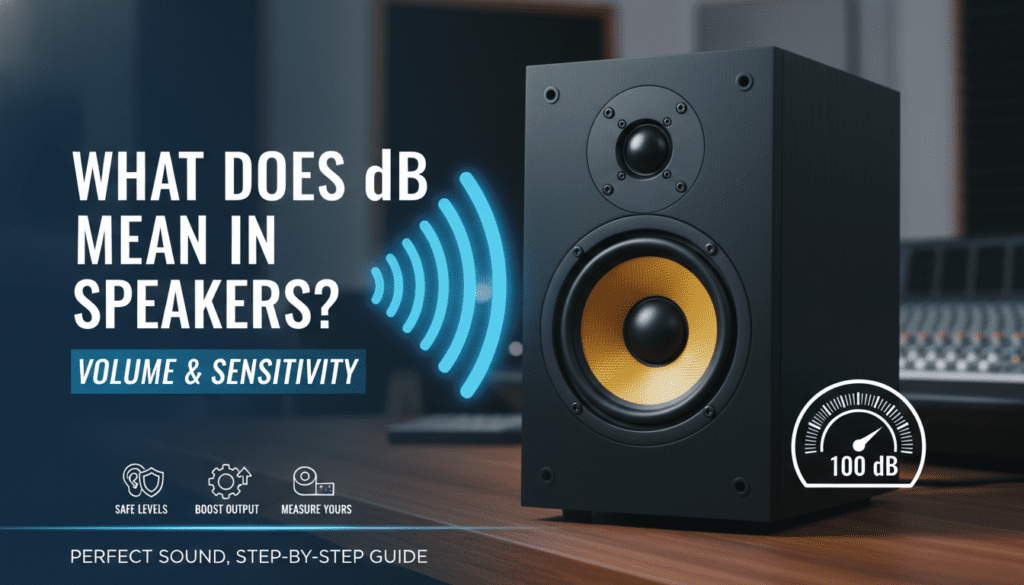 What Does dB Mean in Speakers?
