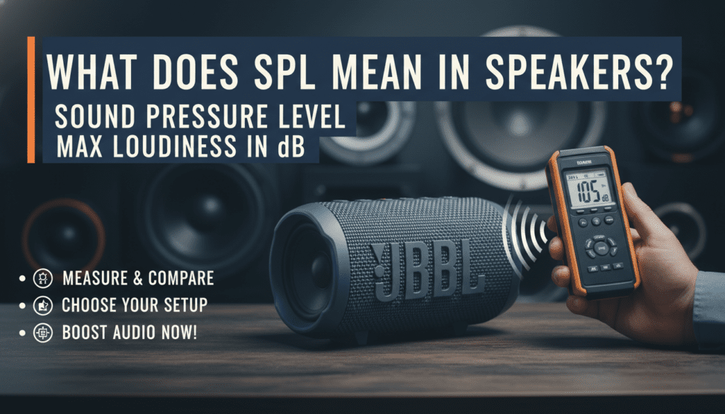 What Does SPL Mean in Speakers?