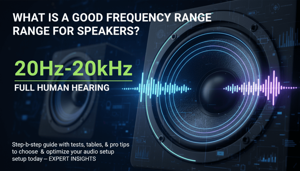 What Is a Good Frequency Range for Speakers?